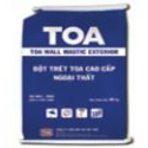 Bột Trét Toa Wall Mastic Ngoại Thất 40kg